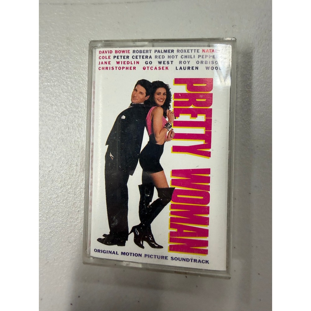 Pretty Woman Soundtrack Cassette Tape 1990 David‎ Bowie Roxette Natalie Cole EMI